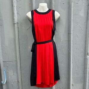 Michael Michael Kors Sleeveless dress with Pleats, size M